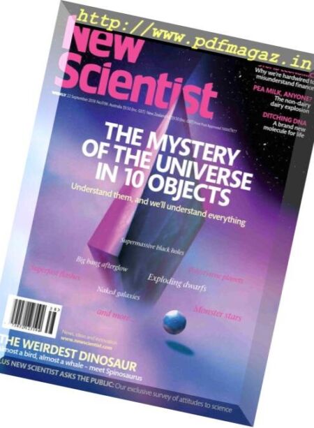 New Scientist Australian Edition – 22 September 2018 Cover