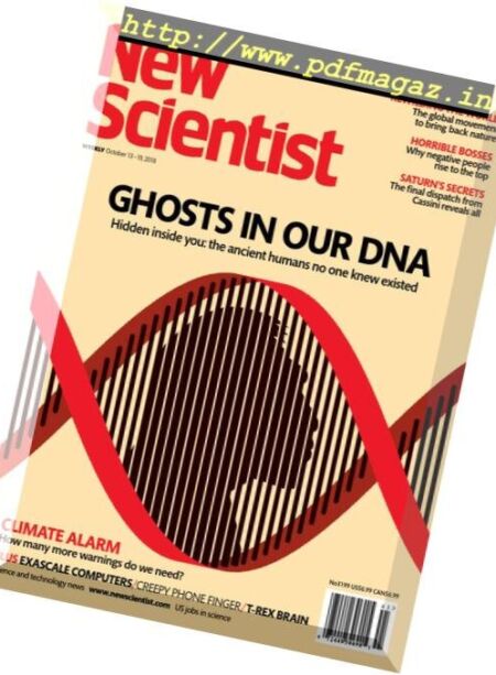New Scientist – October 13, 2018 Cover