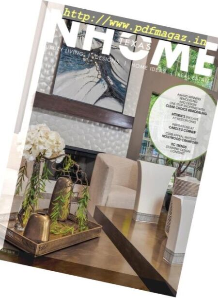 NHOME Texas – Fall 2018 Cover