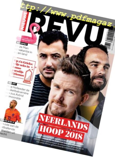 Nieuwe Revu – 01 augustus 2018 Cover