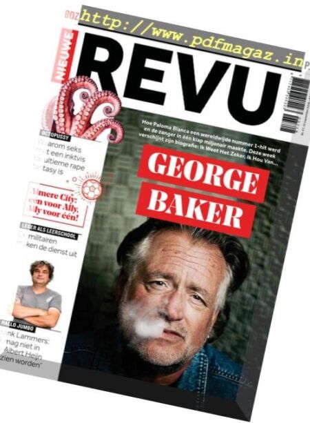 Nieuwe Revu – 12 september 2018 Cover