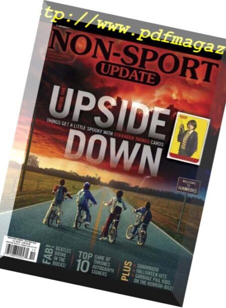 Non-Sport Update – October 2018 Cover