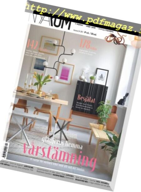 Nya Rum – april 2017 Cover
