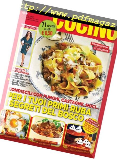 Oggi Cucino – 1 Novembre 2018 Cover