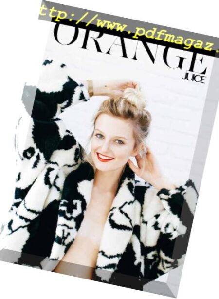 Orange Juice – Issue 1, 2018 Cover