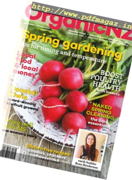 Organic NZ – September 2018 Cover