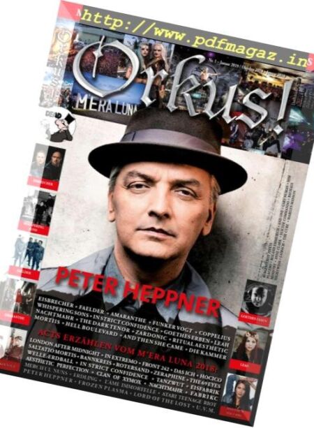 Orkus! Germany – Oktober 2018 – Januar 2019 Cover