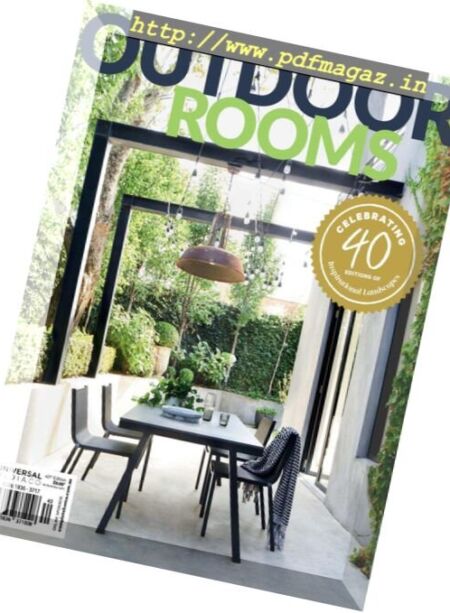 Outdoor Rooms – August 2018 Cover
