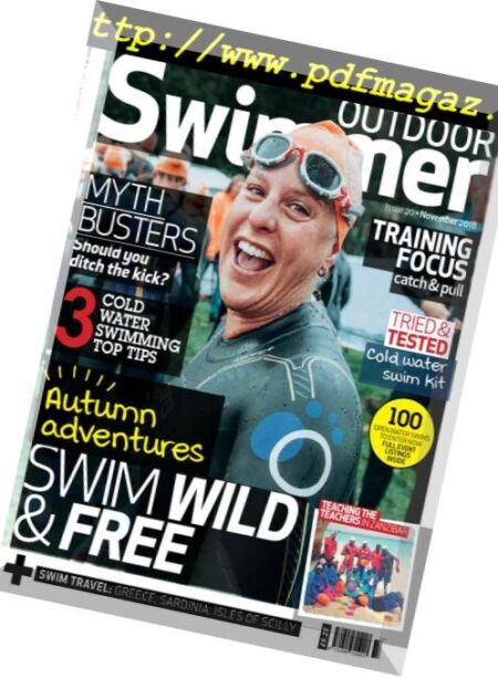 Outdoor Swimmer – October 2018 Cover
