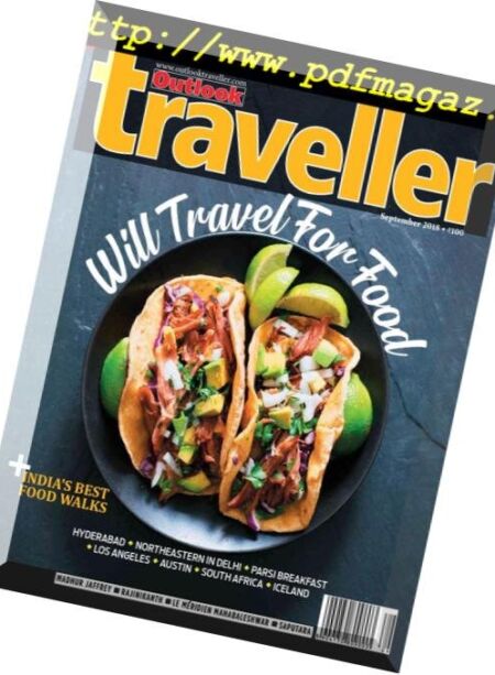 Outlook Traveller – September 2018 Cover