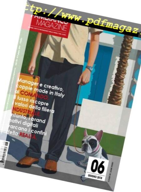 Pambianco Magazine – Giugno 2018 Cover