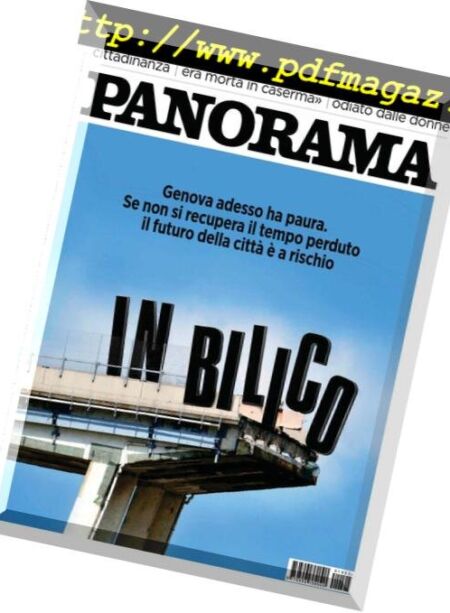 Panorama Italia – 11 Ottobre 2018 Cover