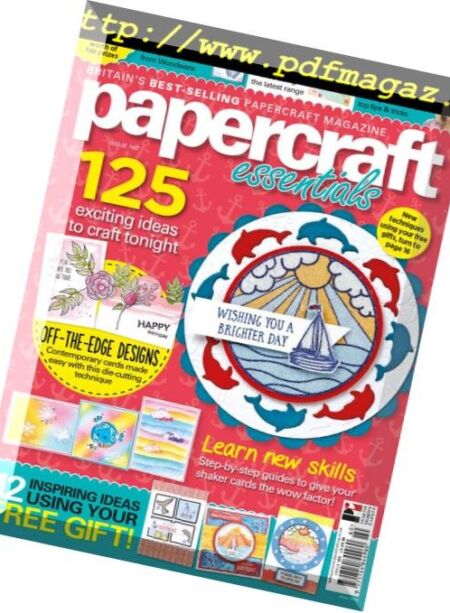 Papercraft Essentials – Issue 160, 2018 Cover