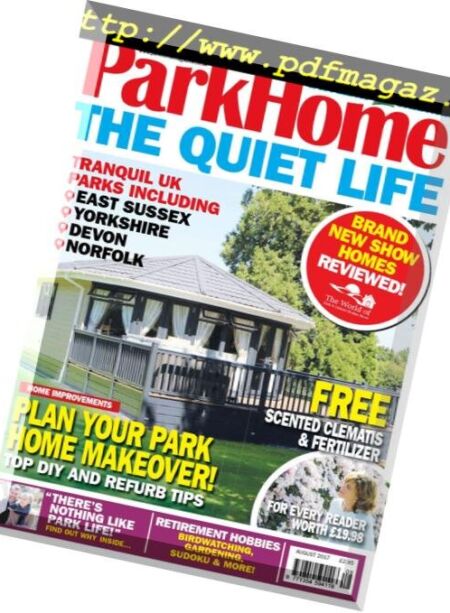 Park Home & Holiday Caravan – August 2017 Cover