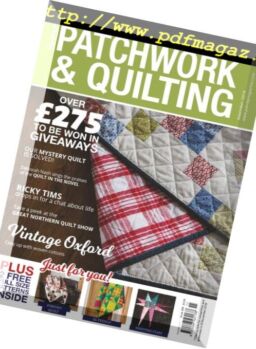 Patchwork & Quilting UK – November 2018
