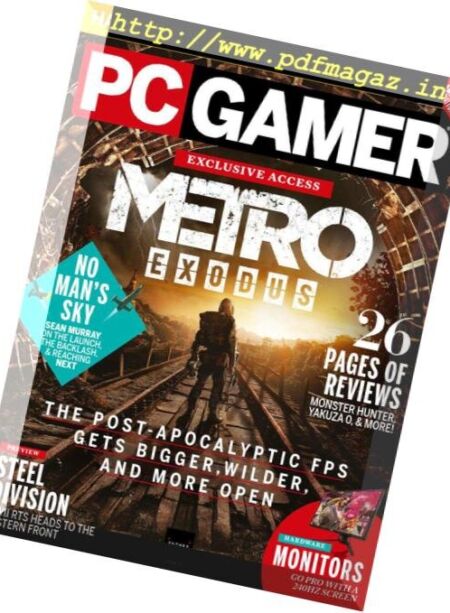 PC Gamer USA – November 2018 Cover