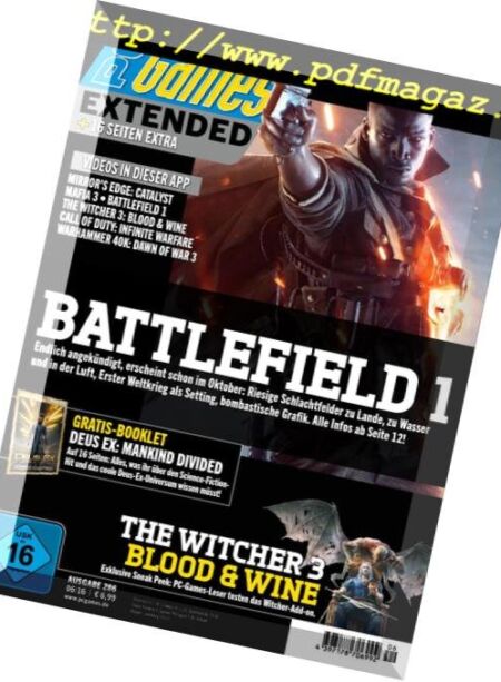 PC Games Germany – Juni 2016 Cover