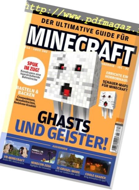 PC Games Guide – November 2016 Cover