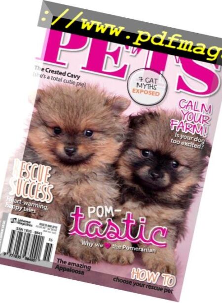 Pets Australia – April 2016 Cover