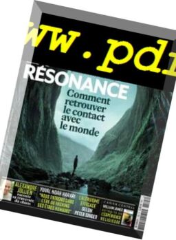 Philosophie Magazine France – Octobre 2018