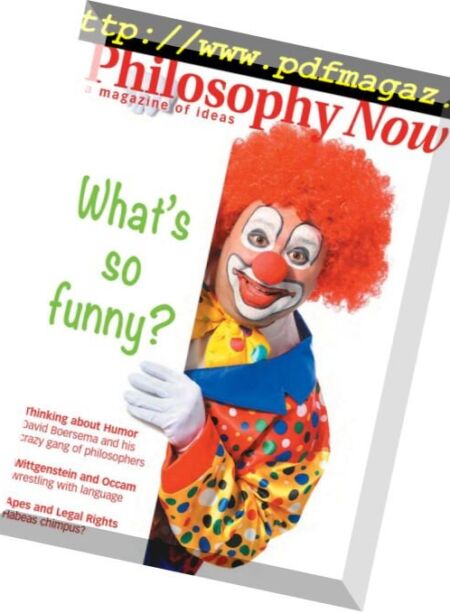 Philosophy Now – December-January 2015 Cover