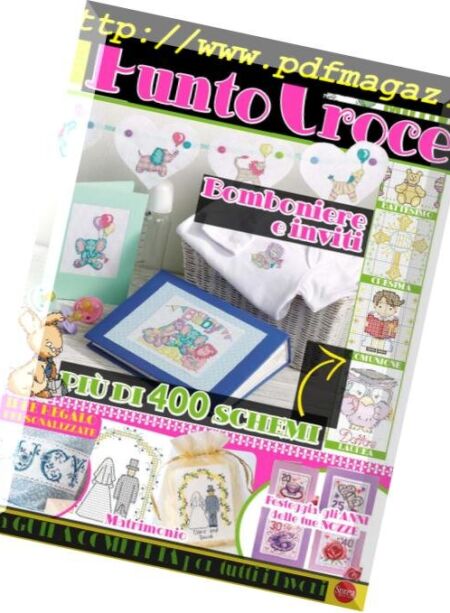 Piccoli Motivi a Punto Croce Speciale – Agosto-Settembre 2018 Cover