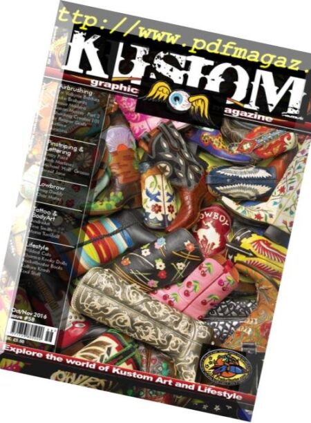 Pinstriping & Kustom Graphics English Edition – September 2016 Cover