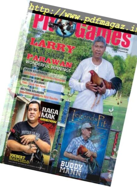 Pit Games – May 2016 Cover