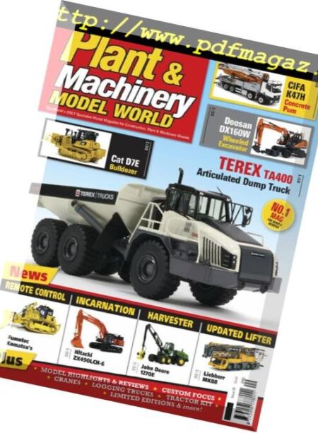 Plant & Machinery Model World – October 2018 Cover