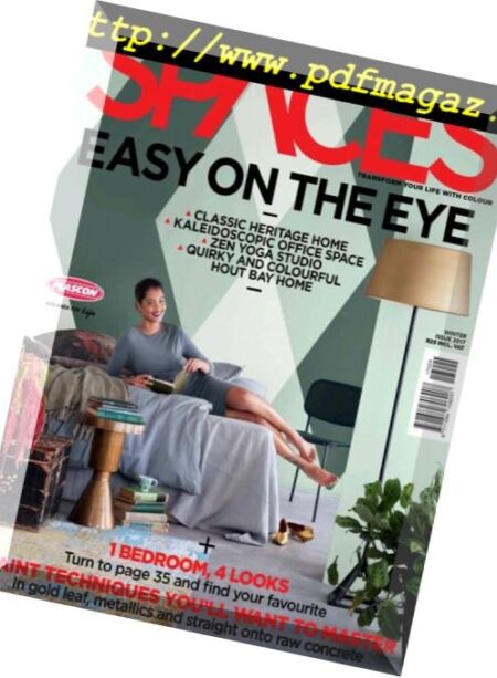 Plascon Spaces – May 2017 Cover