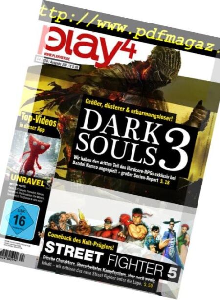 Play4 Germany – Marz 2016 Cover