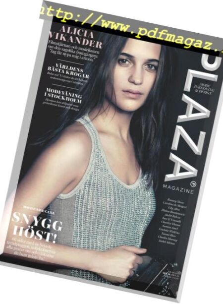 Plaza – september 2015 Cover