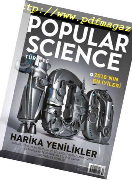 Popular Science Turkey – Kasim 2016 Cover
