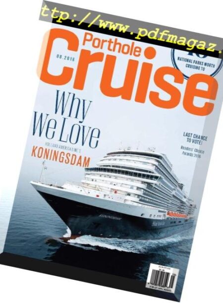 Porthole Cruise Magazine – June-July 2016 Cover