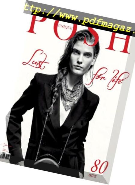 Posh Magazine – Settembre-Ottobre 2018 Cover