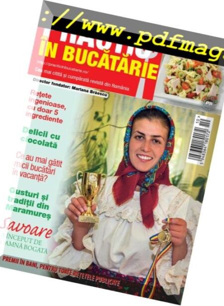 Practic in Bucatarie – noiembrie 2016 Cover