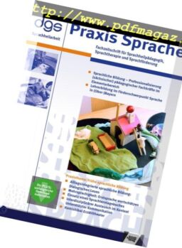 Praxis Sprache – April 2017