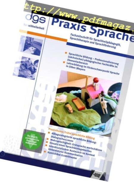 Praxis Sprache – April 2017 Cover