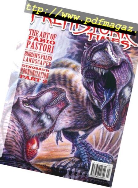 Prehistoric Times – October 2016 Cover