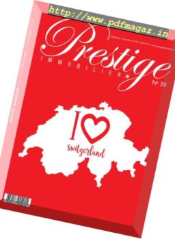 Prestige Immobilier – Septembre-Novembre 2018