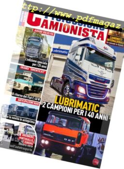 Professione Camionista – Agosto-Settembre 2018