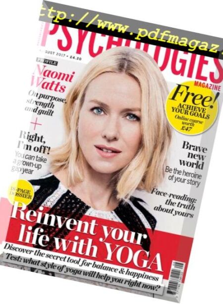 Psychologies UK – July 2017 Cover