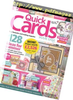 Quick Cards Made Easy – July 2017