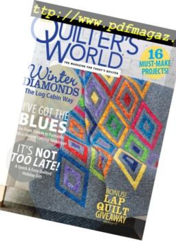 Quilter’s World – October 2018