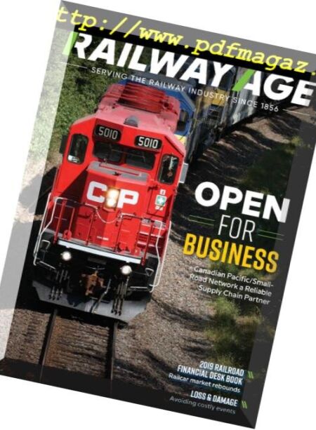 Railway Age – October 2018 Cover
