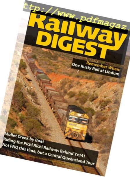 Railway Digest – October 2018 Cover