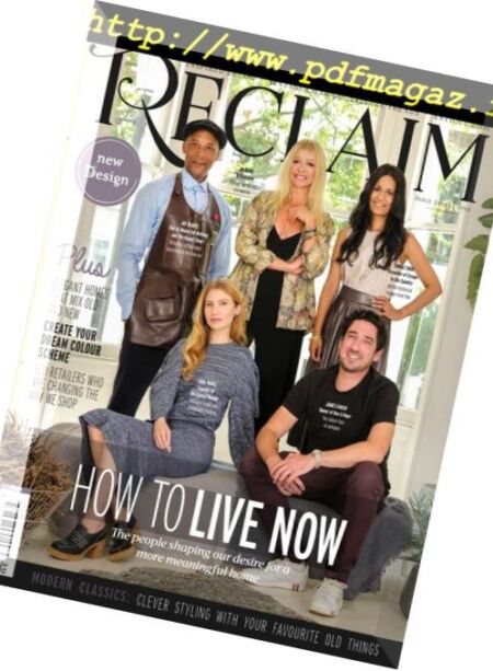 Reclaim – September 2018 Cover