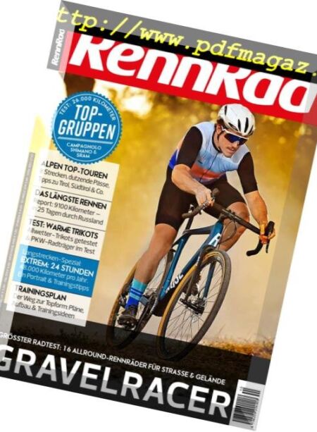 RennRad – Oktober 2018 Cover