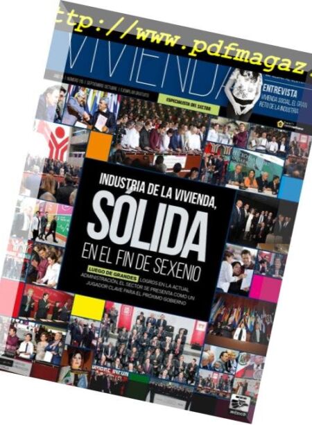 Revista Vivienda – septiembre 2018 Cover