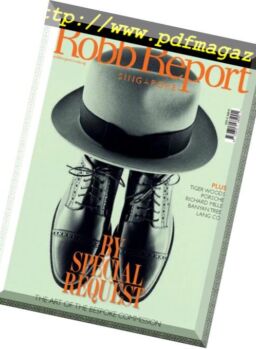 Robb Report Singapore – October 2016